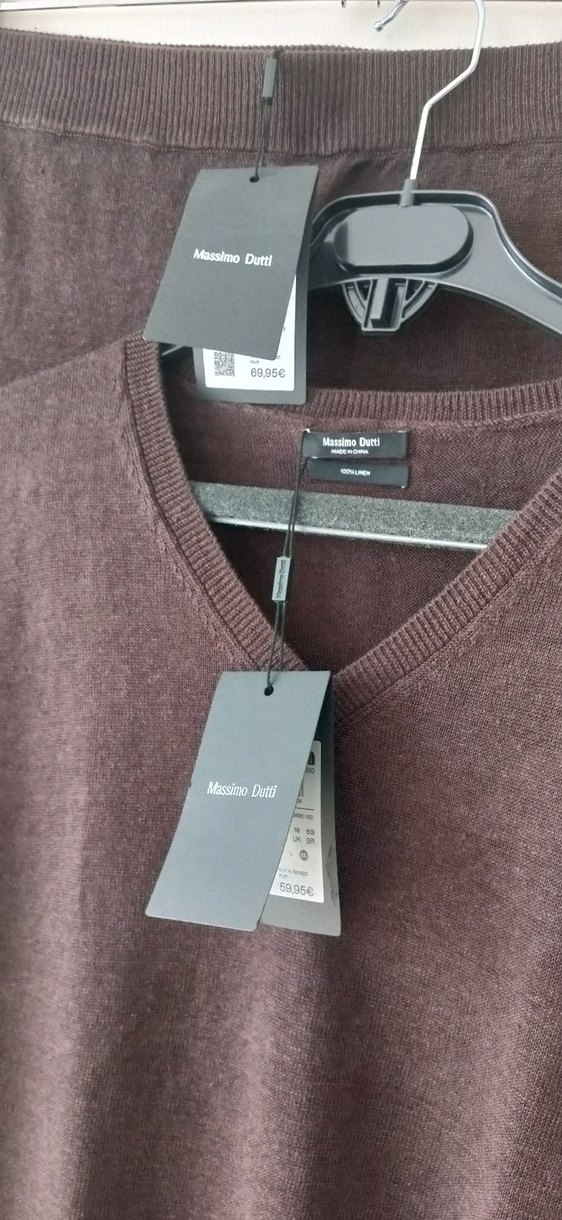 kahve Kadın Triko V Yaka Kolsuz bluz ve etek. — görsel 8/9