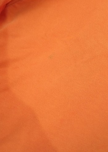 Kadın Turuncu Kapüşonlu Sweatshirt - Görsel 2