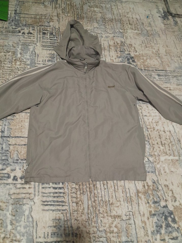 Gri Erkek Günlük Rahat Mont - Görsel 2