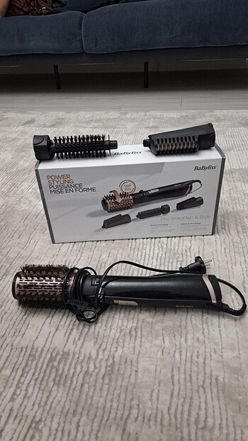 BaByliss döner başlıkı üflemeli fön fırçası