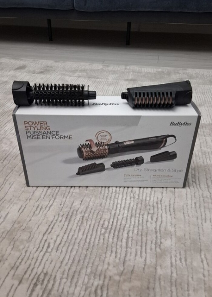BaByliss döner başlıkı üflemeli fön fırçası - Görsel 2