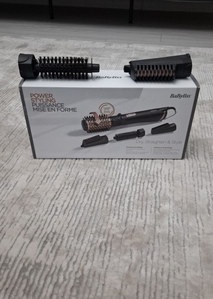 BaByliss döner başlıkı üflemeli fön fırçası - Görsel 4
