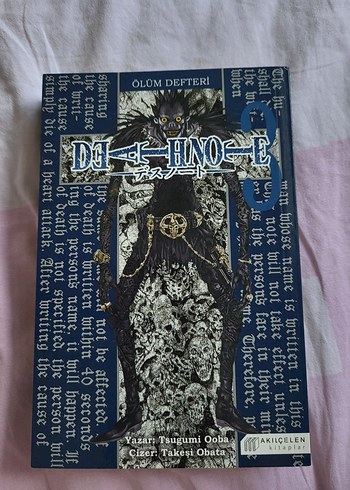Death Note Cilt 2-3-4 çizgi roman/ manga