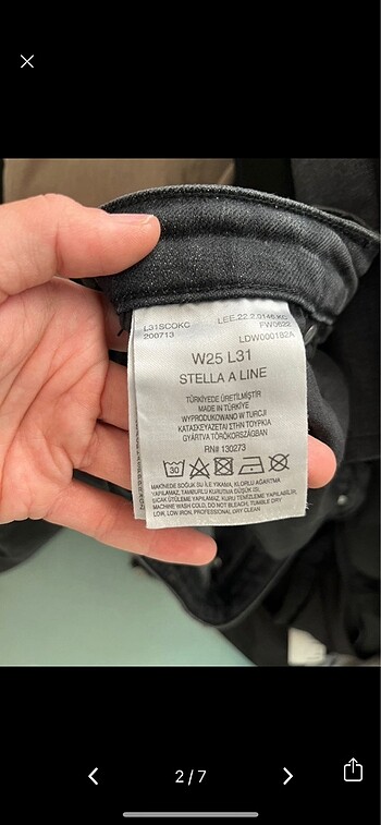 Lee Lee kot pantolon