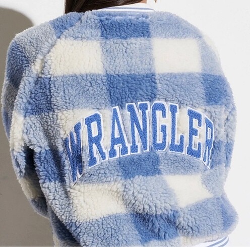 Wrangler Mavi bomber ceket
