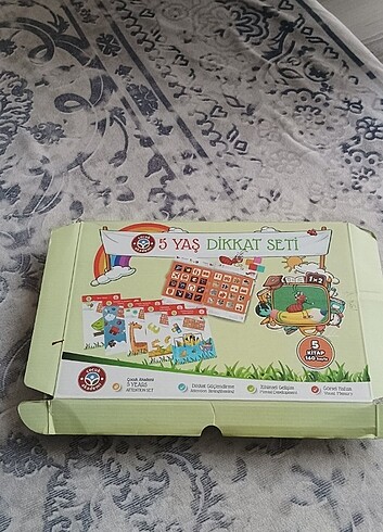 5 yaş dikkat seti