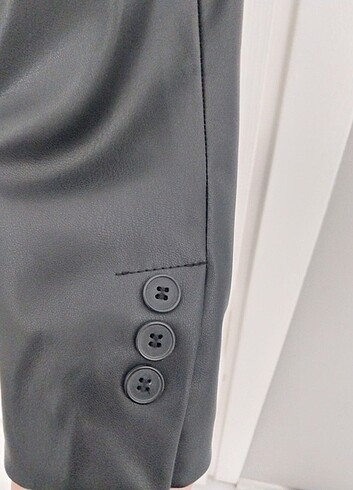 l Beden Bershka Deri Blazer Ceket