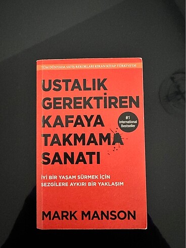 Ustalık gerektiren kafaya takmama kitabı