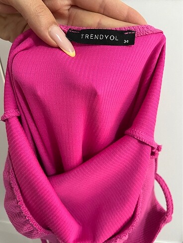 Trendyol & Milla pembe askılı elbise