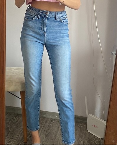 Açık mavi Jean
