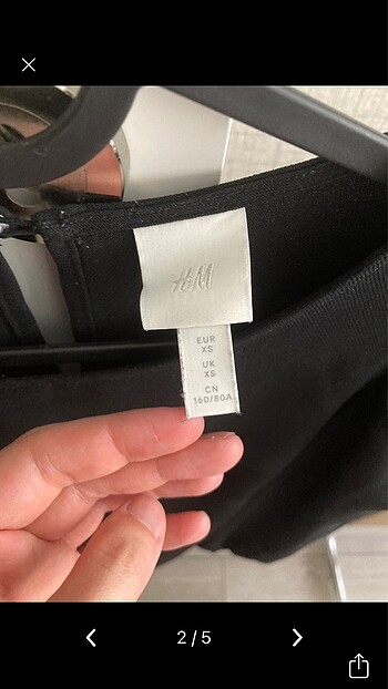 H&M Hm xs ofis elbisesi