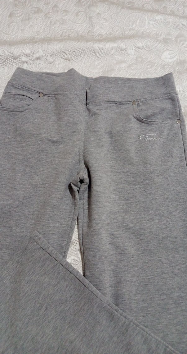 Gri Kadın Regular Fit Eşofman Altı - Görsel 2