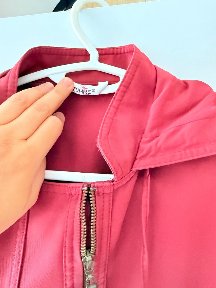 Zühre belden oturtmalı trençkot - Görsel 2