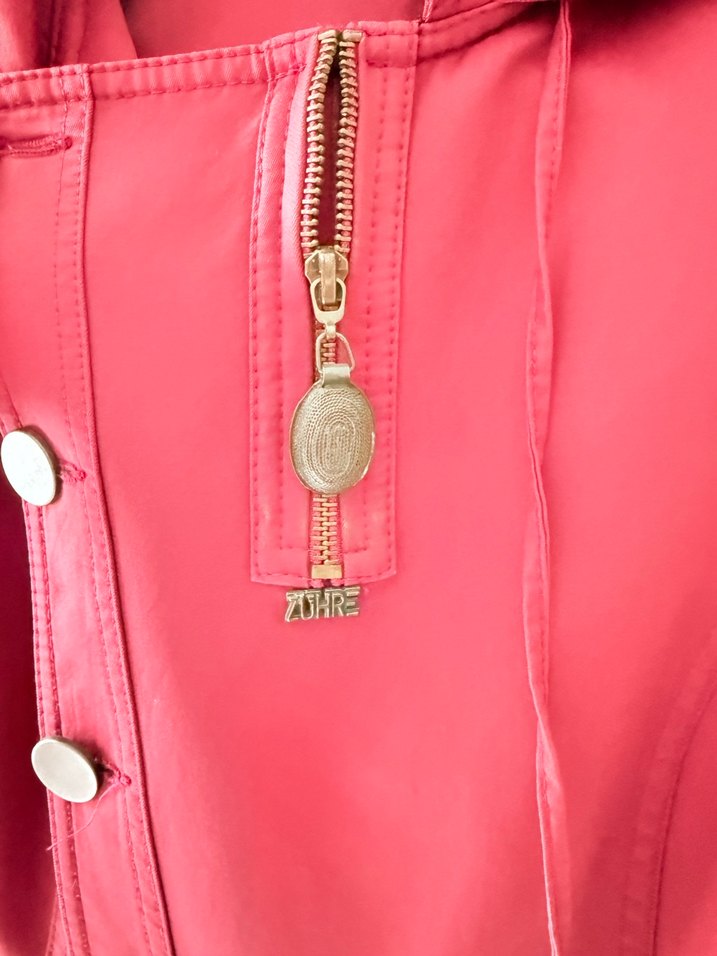 Zühre belden oturtmalı trençkot - Görsel 3