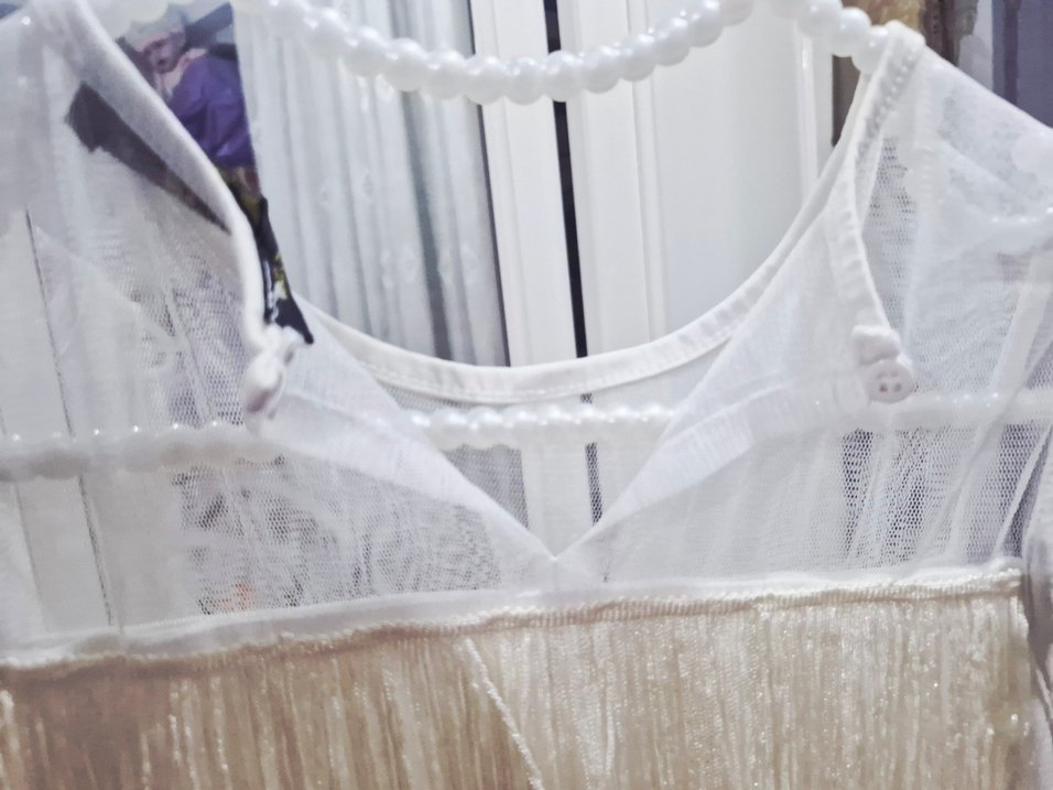 Kadın Bohem Dantel Detaylı Kolsuz Bluz - Görsel 3