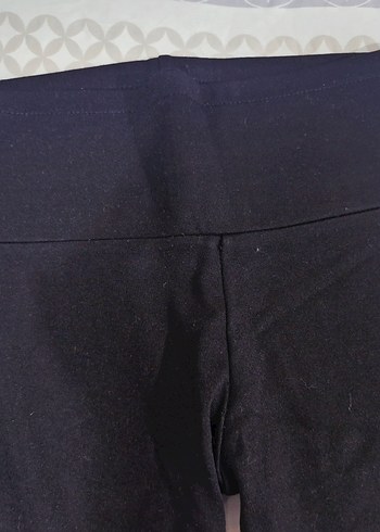 Siyah Kadın Basic Dar Kesim Tayt - Görsel 5