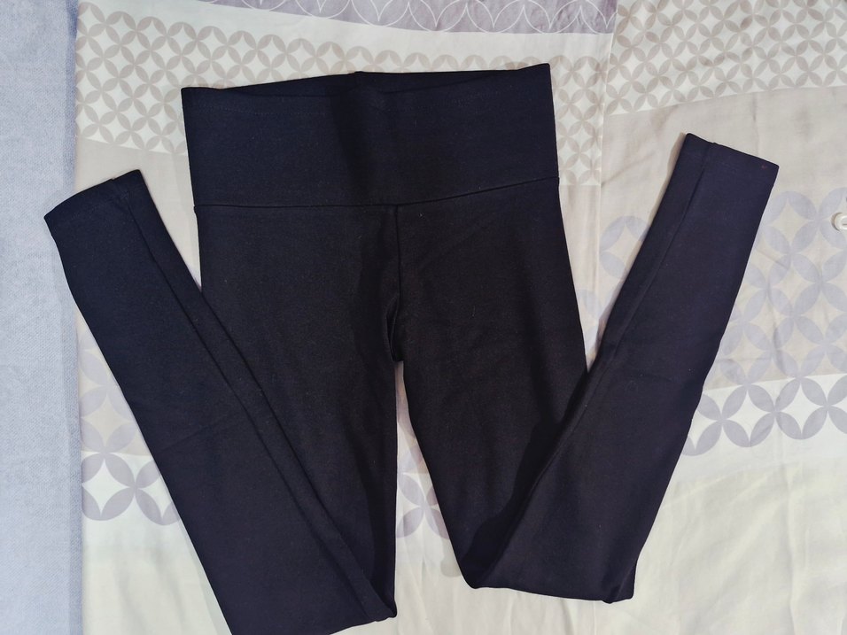 Siyah Kadın Basic Dar Kesim Tayt - Görsel 4