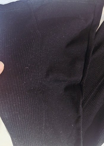 Siyah, Pilili, Uzun Kollu Midi Tunik - Görsel 2