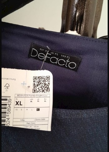 Lacivert Drapeli Uzun Kadın Elbise - Görsel 3