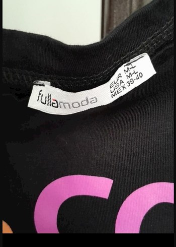 Siyah Baskılı Kız Tişörtü - Görsel 2