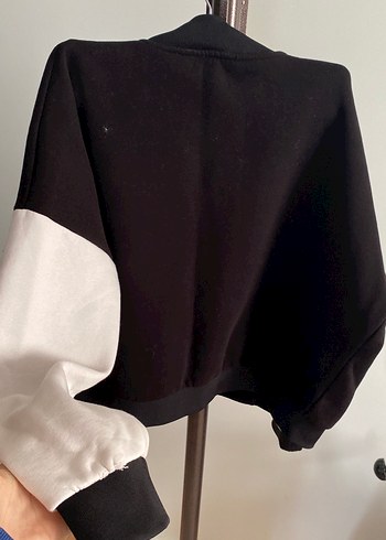 Düğmeli Siyah Uzun Kollu Kadın Ceket - Görsel 2