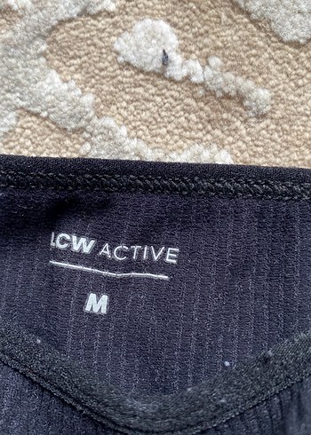 Siyah Spor Sütyeni Midi Boy - Görsel 2