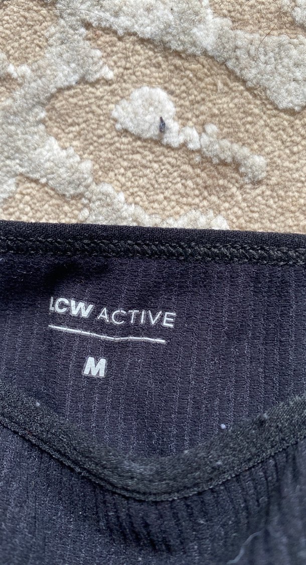 Siyah Spor Sütyeni Midi Boy - Görsel 2