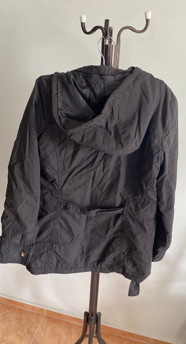 Siyah Kemerli Kadın Ceket - Görsel 2