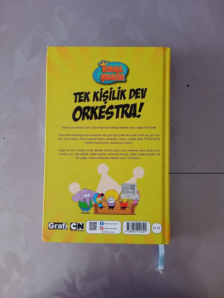 Kral Şakir Tek Kişilik Dev Orkestra Çocuk Kitabı - Görsel 4