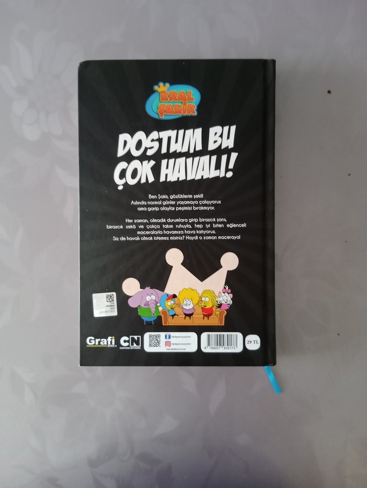 Kral Şakir - Dostum Bu Çok Havalı! Çocuk Kitabı - Görsel 4