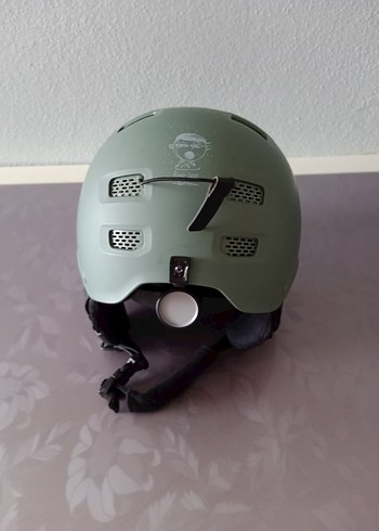 Kamuflaj Desenli Haki Motosiklet Kaskı decathlon - Görsel 4