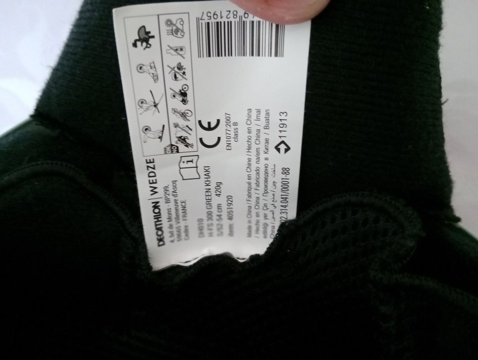 Kamuflaj Desenli Haki Motosiklet Kaskı decathlon - Görsel 2