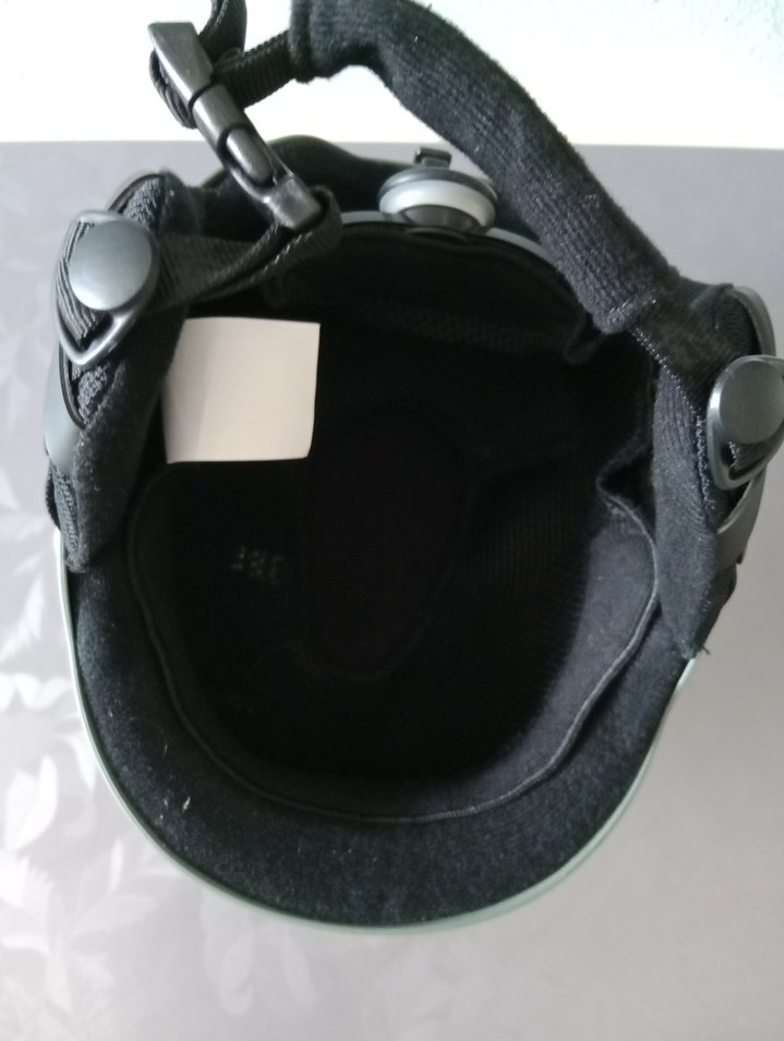 Kamuflaj Desenli Haki Motosiklet Kaskı decathlon - Görsel 3