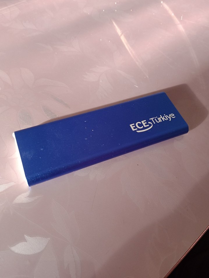 Mavi Taşınabilir Power Bank - Görsel 2