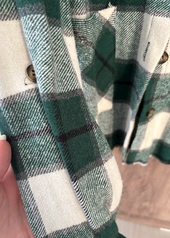 L beden düğme detaylı gömlek - Görsel 4