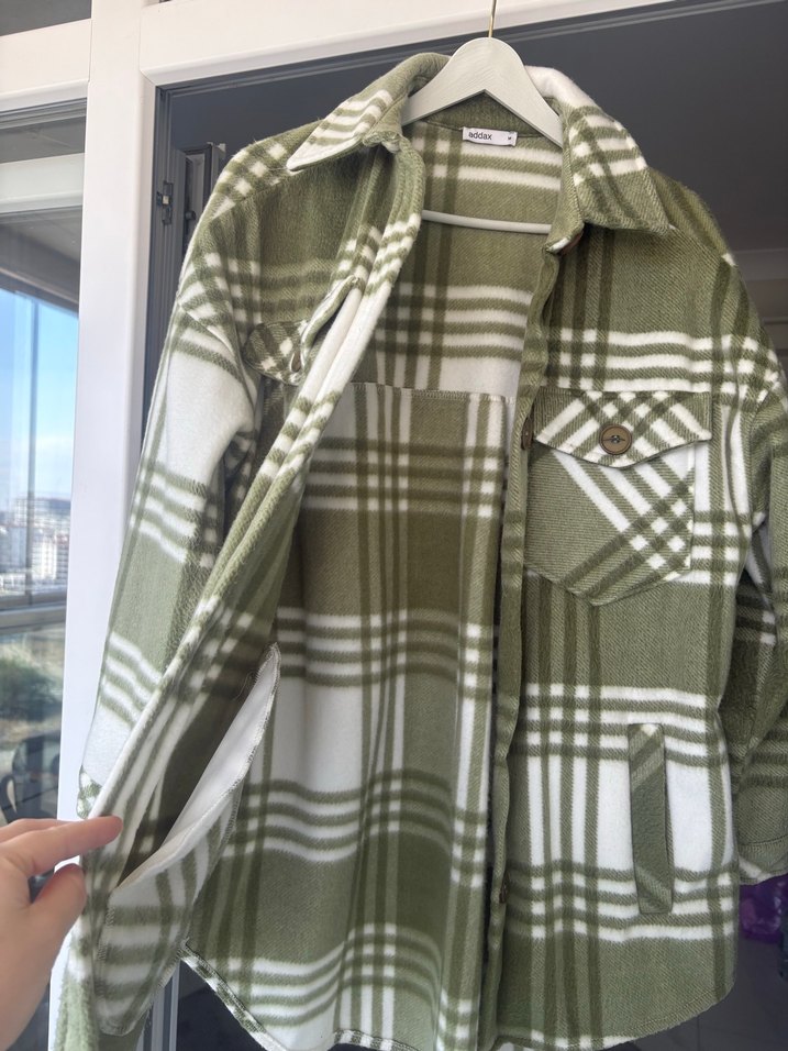 Addax M beden yumoş ceket gömlek - Görsel 2