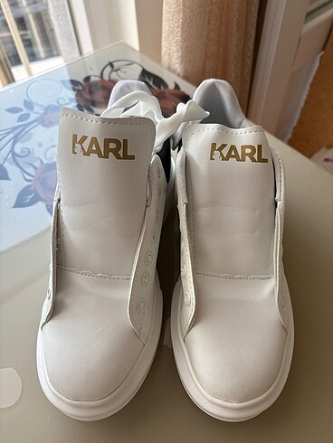 Karl Lagerfeld Karl Lagerfeld marka 38 numara kadın spor ayakkabı
