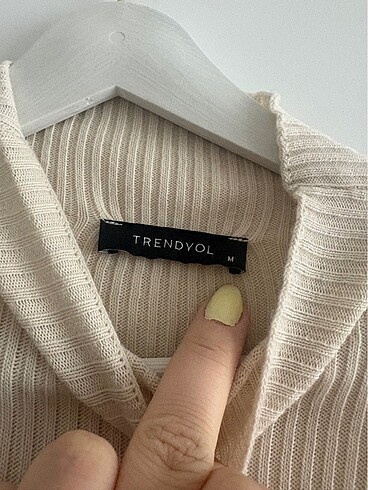 m Beden Trendyol M beden triko elbise