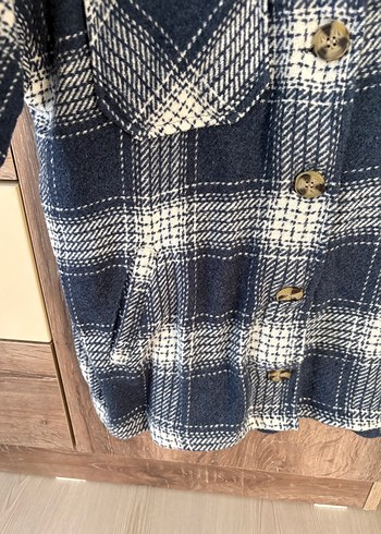 Ambar M beden düğme ve cep detaylı gömlek - Görsel 2