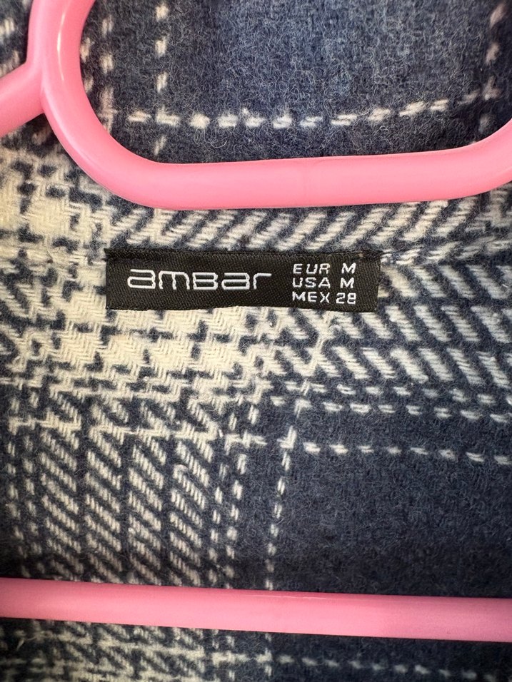 Ambar M beden düğme ve cep detaylı gömlek - Görsel 4