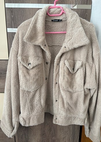 M beden peluş ceket - Görsel 2