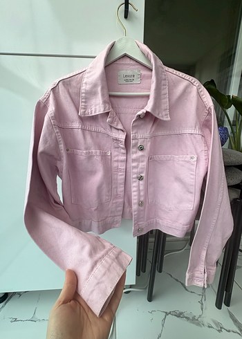 38/M beden lila renk ceket - Görsel 2