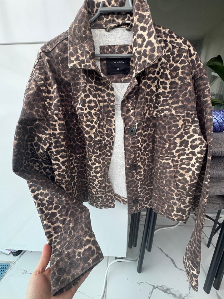 Lcw 38 beden leopar ceket - Görsel 2