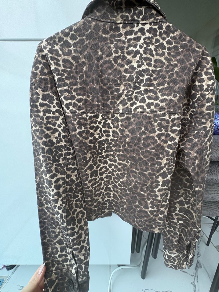 Lcw 38 beden leopar ceket - Görsel 4