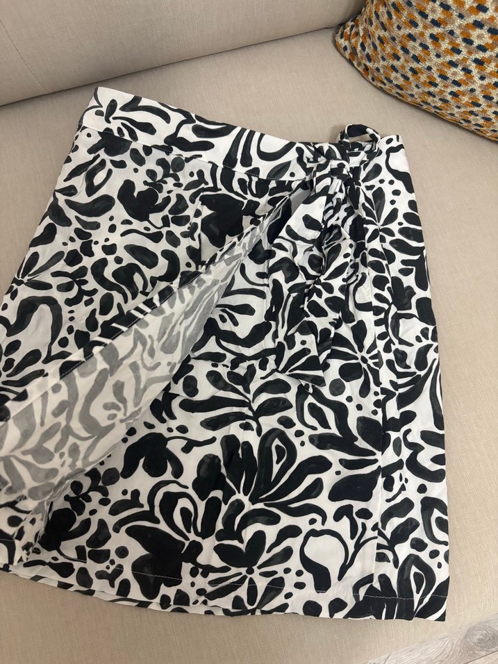 Lcw S beden desenli etek - Görsel 3