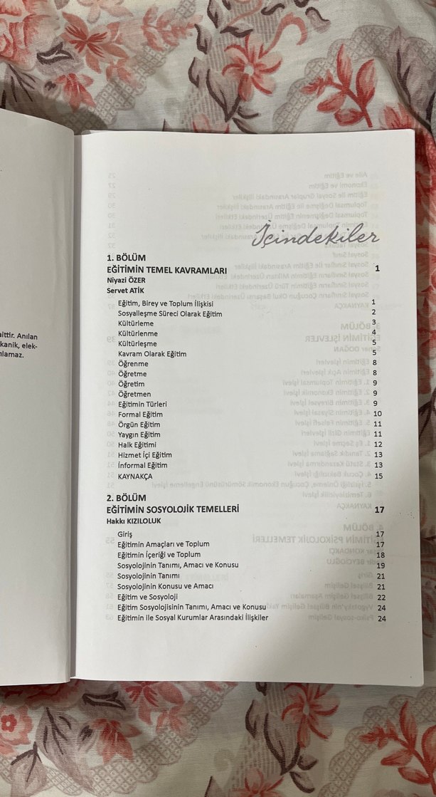 Eğitim Bilimine Giriş - Celal Teyyar Uğurlu - Görsel 3