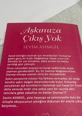 Sevim Asimgil - Aşkımıza Çıkış Yok - Görsel 2