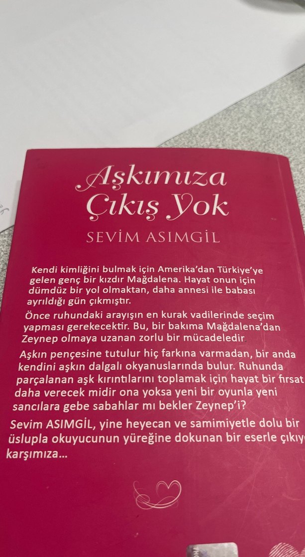 Sevim Asimgil - Aşkımıza Çıkış Yok - Görsel 2
