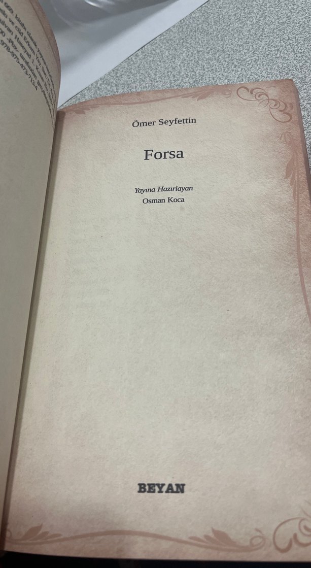 Forsa - Ömer Seyfettin Kitabı - Görsel 4