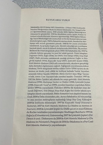 Kuyucaklı Yusuf - Sabahattin Ali Roman - Görsel 3
